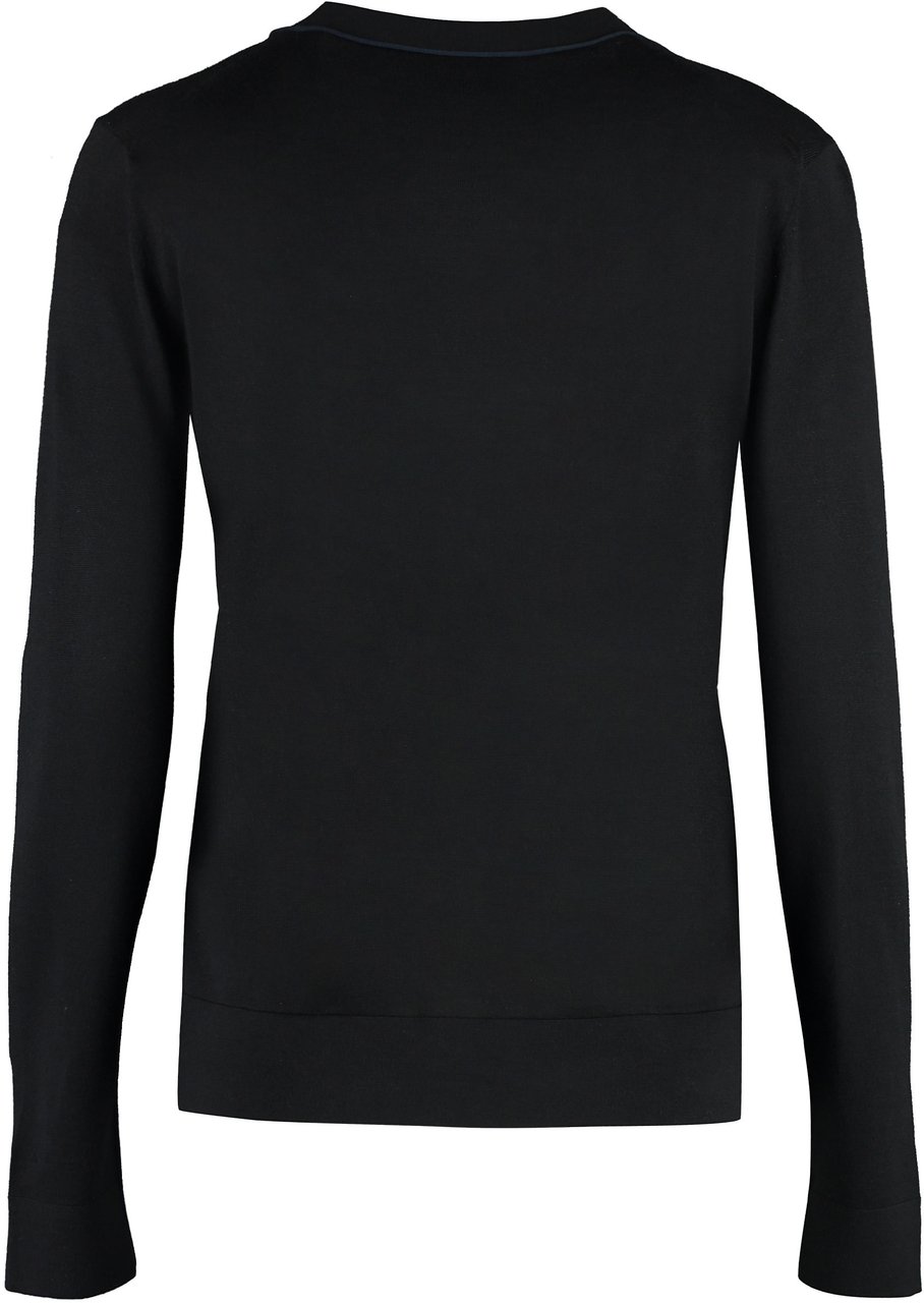 Tory Burch Wool-blend cardigan Zwart
