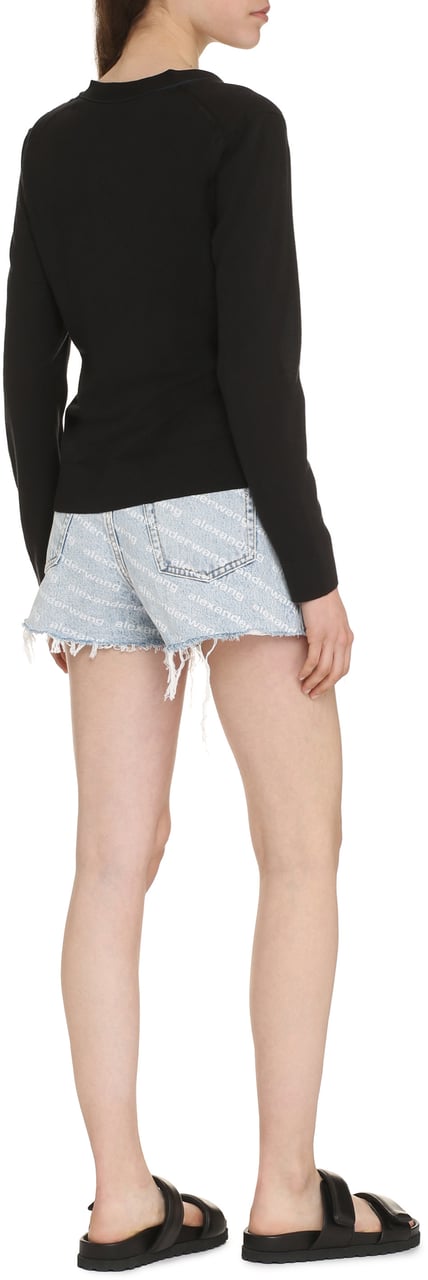 Tory Burch Wool-blend cardigan Zwart