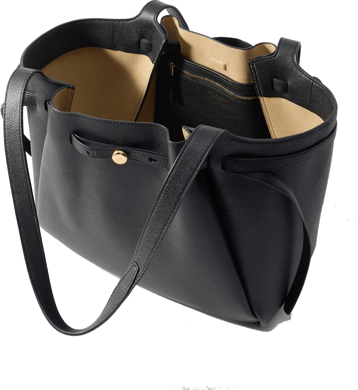 Tory Burch Romy Tote Black Zwart