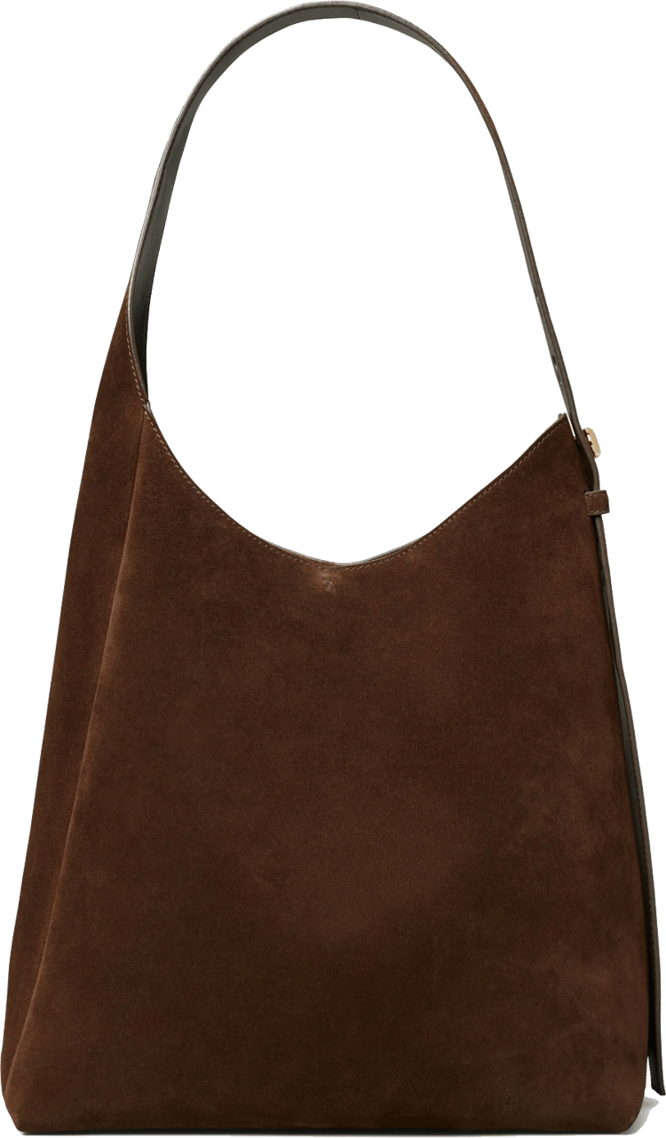 Tory Burch Romy Hobo Dark Cocoa Bruin