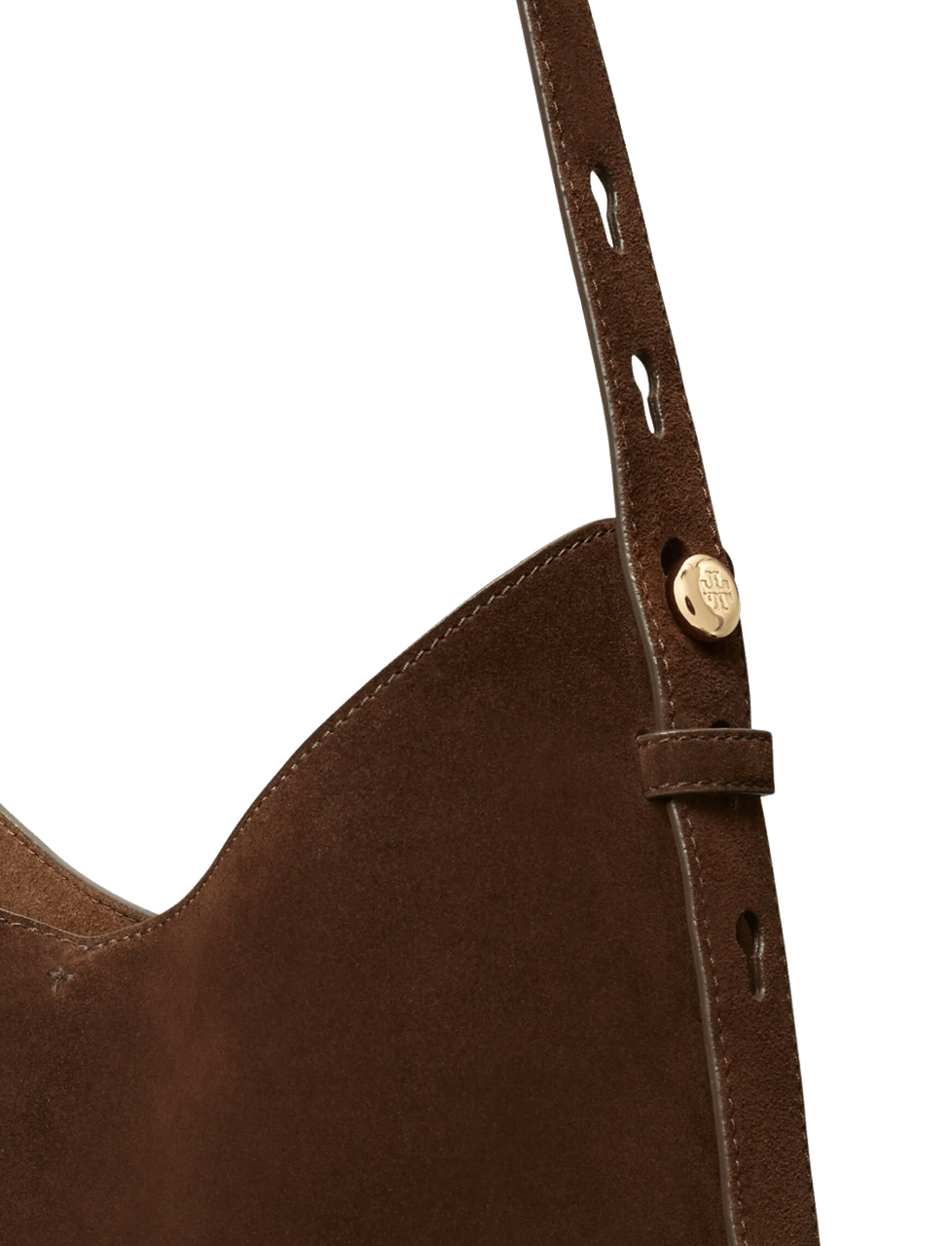 Tory Burch Romy Hobo Dark Cocoa Bruin