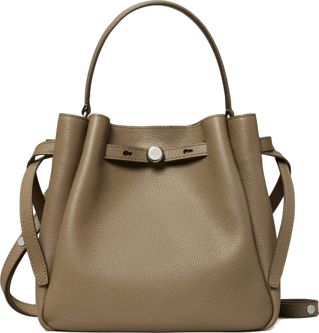 Tory Burch Romy Bucket Wild Mushroom Grijs