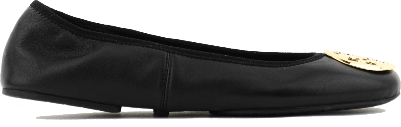 Tory Burch Reva Travel Ballet Black Zwart