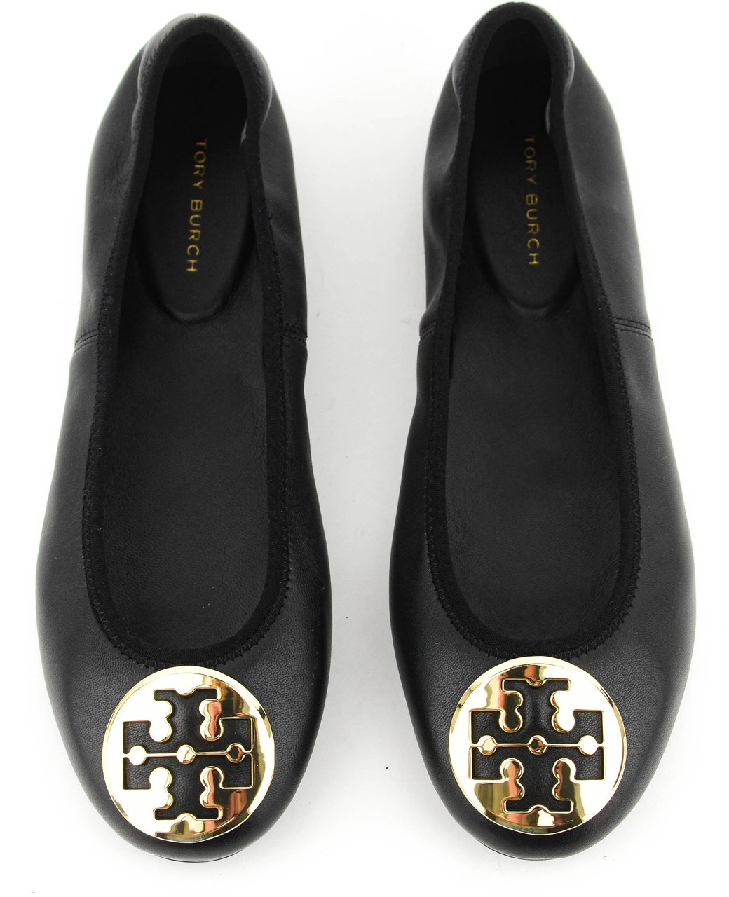 Tory Burch Reva Travel Ballet Black Zwart