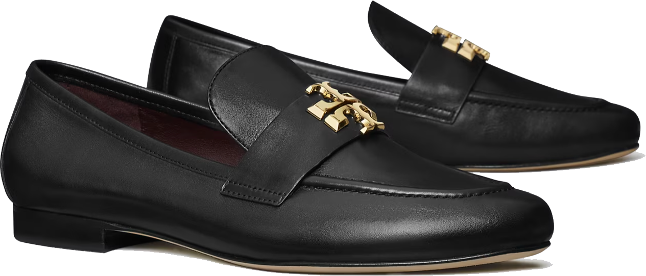 Tory Burch Eleanor Loafer Dark Black Zwart
