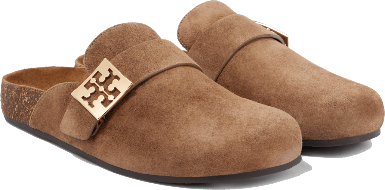 Tory Burch Mellow Mule River Rock Golf Beige