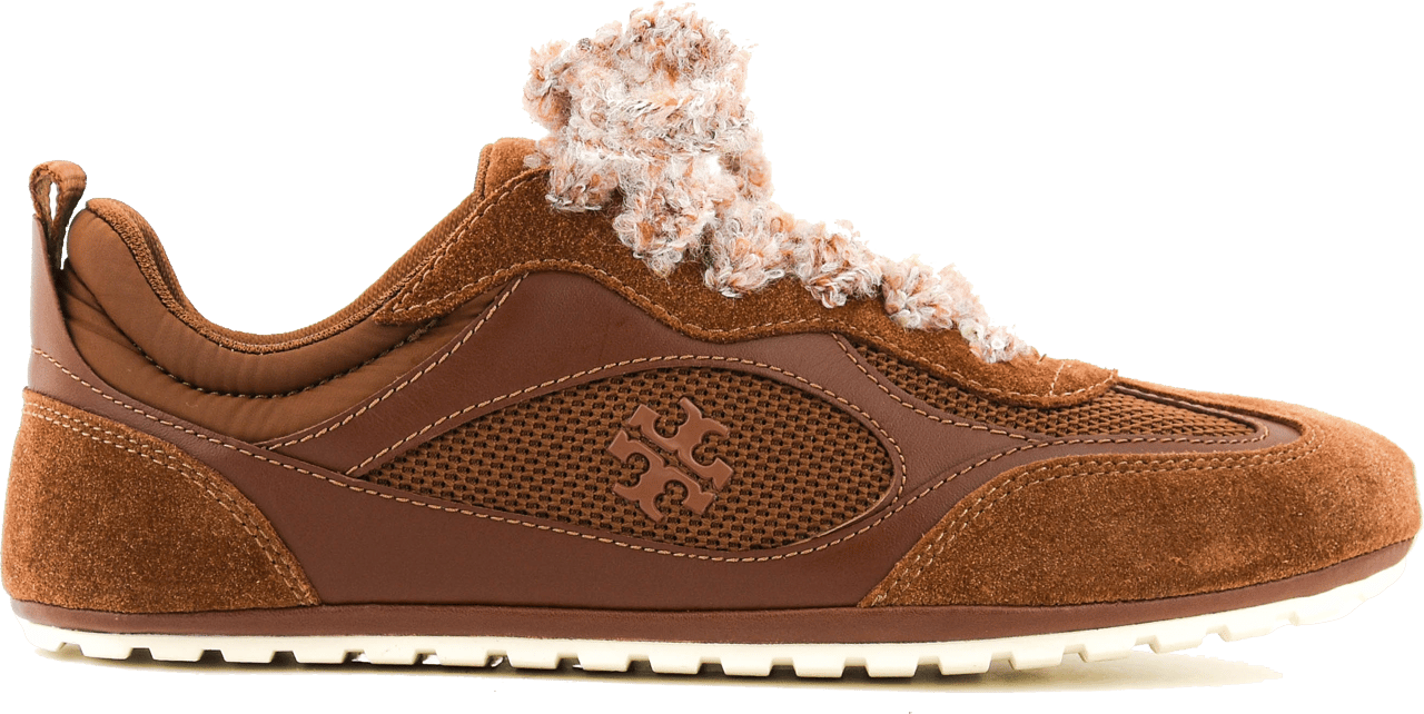 Tory Burch Field Sneaker Cognaq Brown Divers
