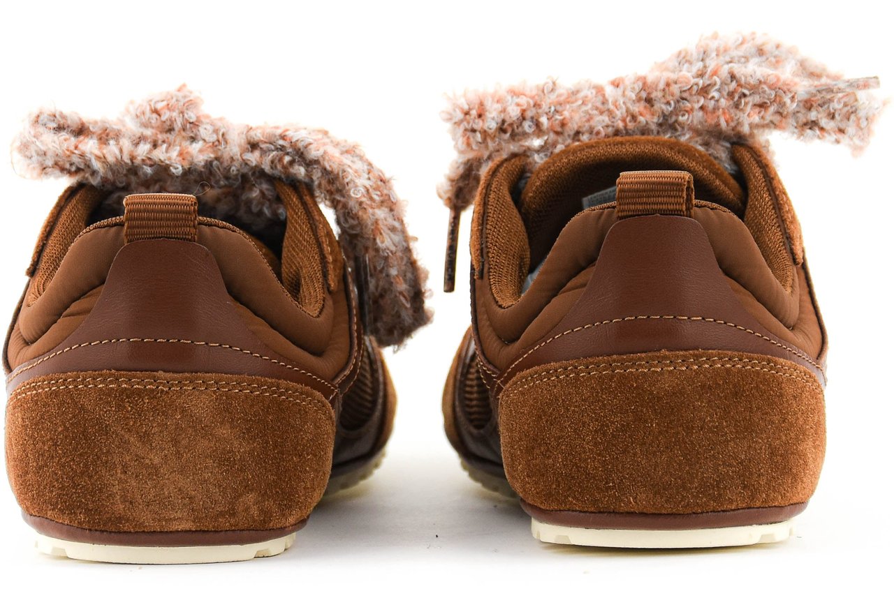 Tory Burch Field Sneaker Cognaq Brown Divers