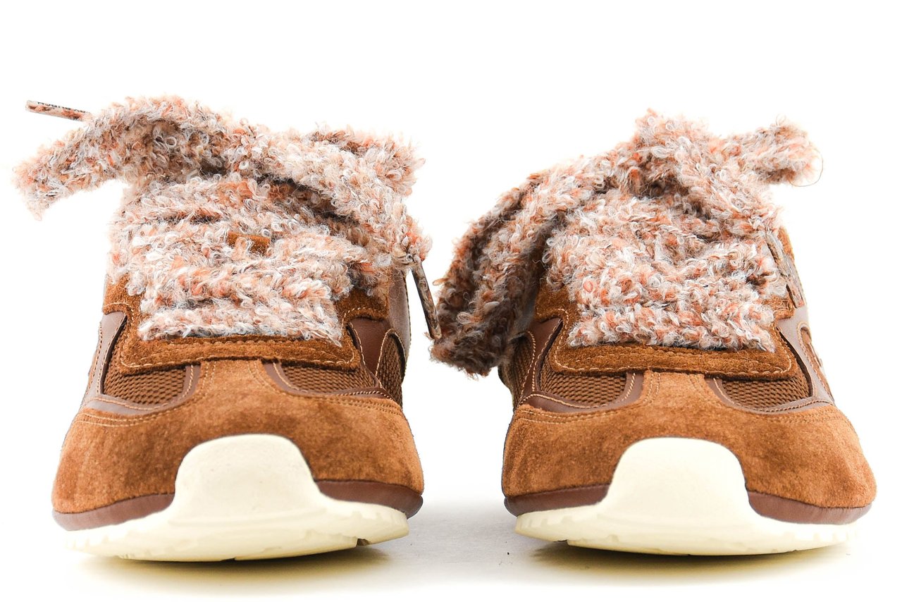 Tory Burch Field Sneaker Cognaq Brown Divers