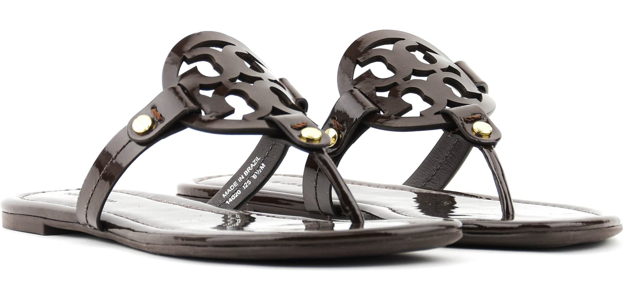 Tory Burch Miller Sandel Cocunut Bruin