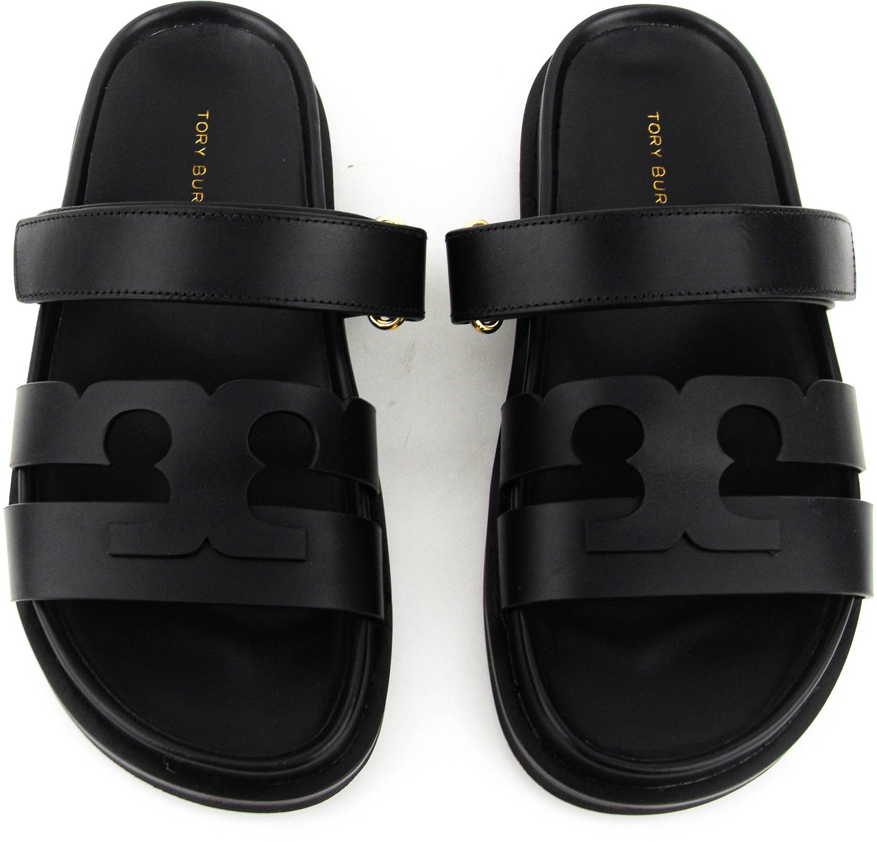 Tory Burch Tory Buch Ines Sport Slide Black Zwart