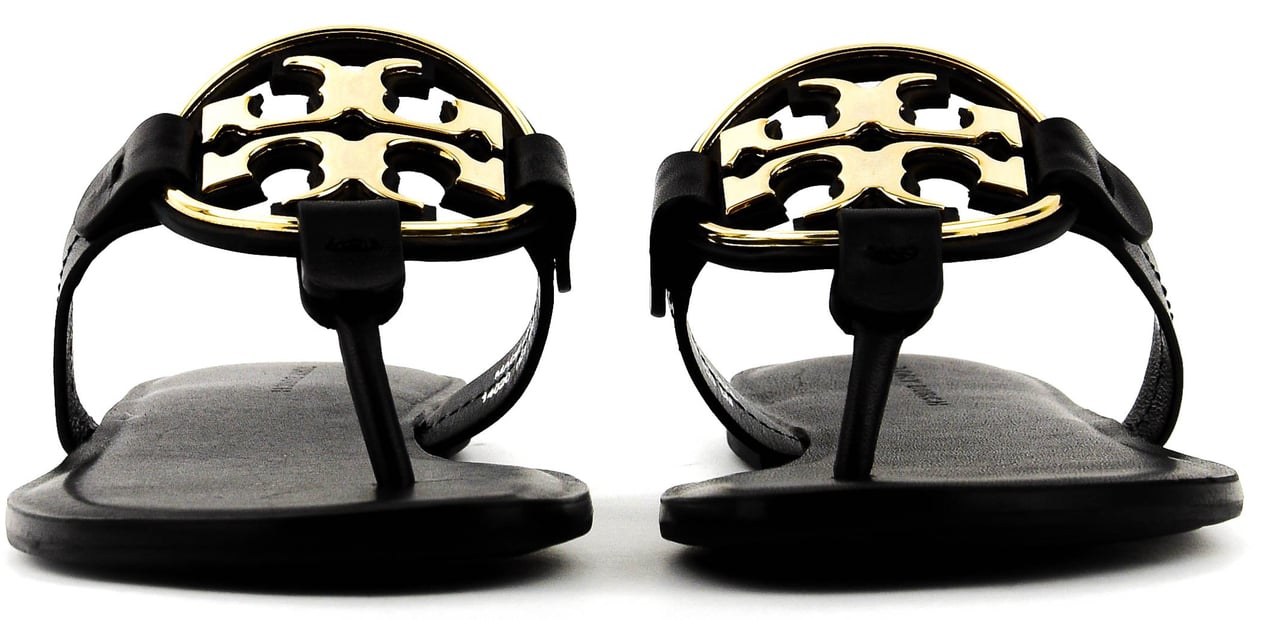 Tory Burch Tory Buch Metal Miller Black/gold Zwart