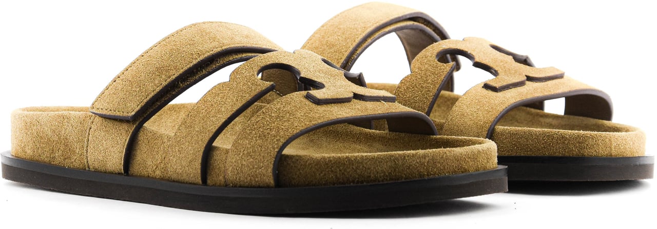 Tory Burch Tory Buch Ines Sport Slide River Rock Bruin
