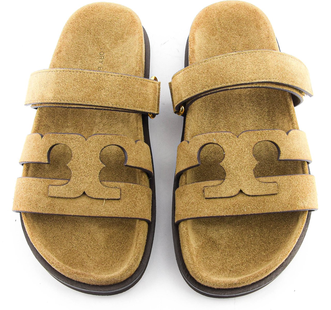 Tory Burch Tory Buch Ines Sport Slide River Rock Bruin