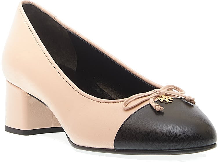 Tory Burch Pump  Beige E Nera Beige