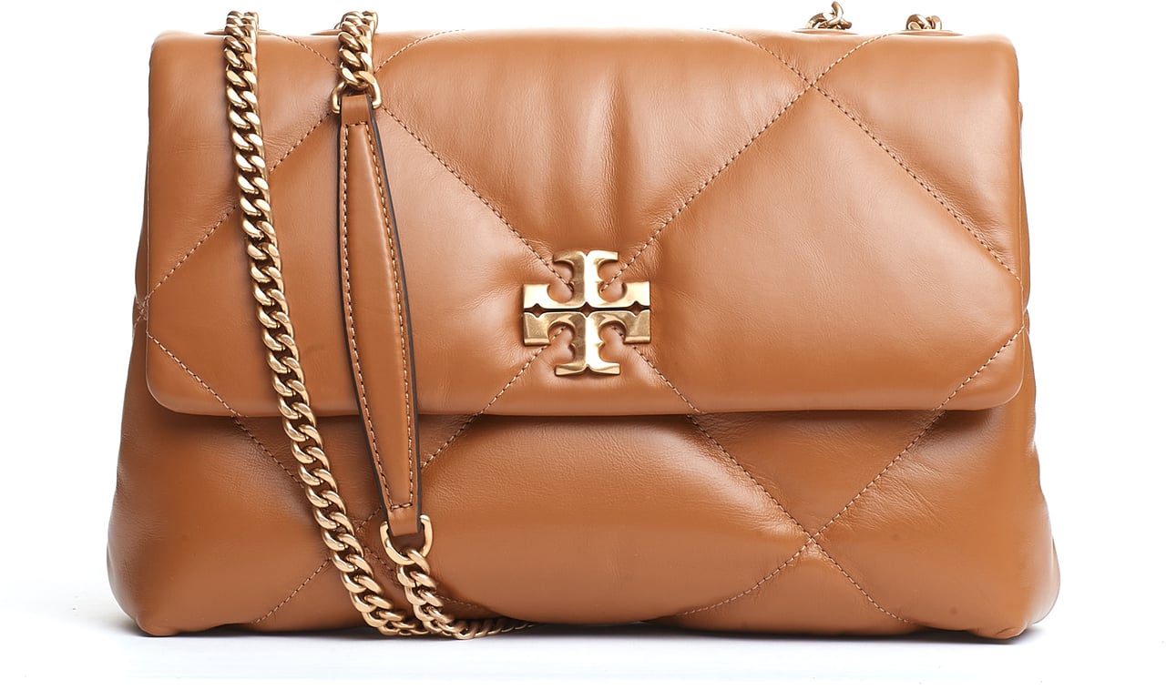 Tory Burch Kira Diamond Convertible Cuoio Bruin