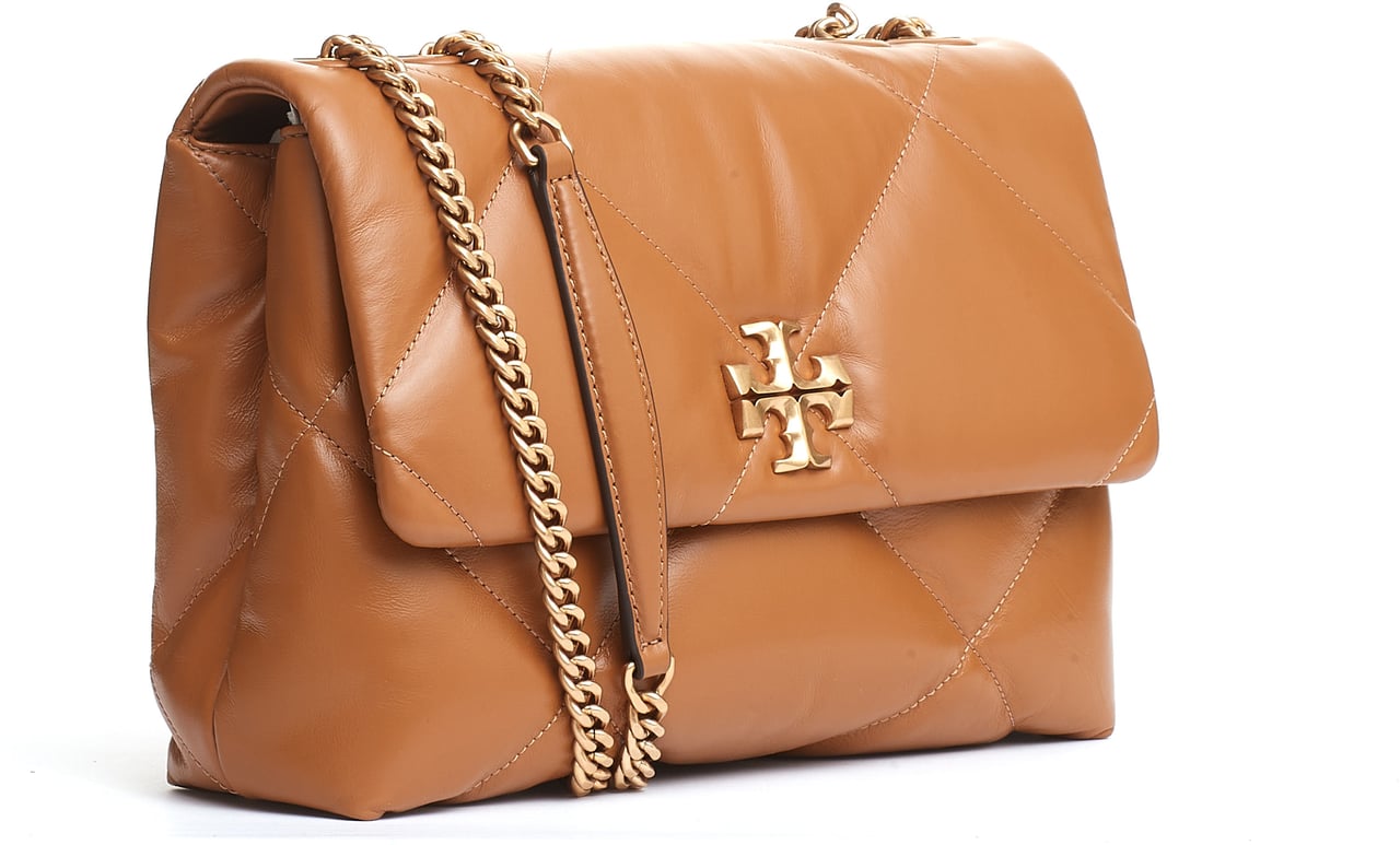 Tory Burch Kira Diamond Convertible Cuoio Bruin