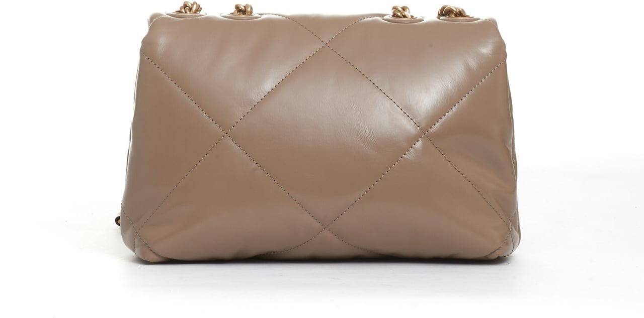Tory Burch Small Shoulder Bag Taupe Beige