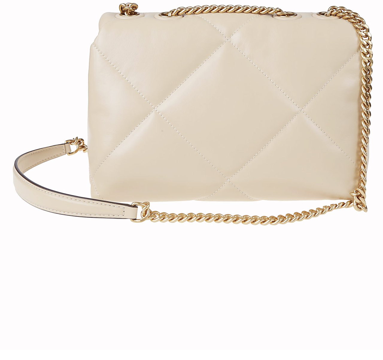 Tory Burch Kira Small Diamond Quilt Convertible Shoulder Bag Nude & Neutrals Beige
