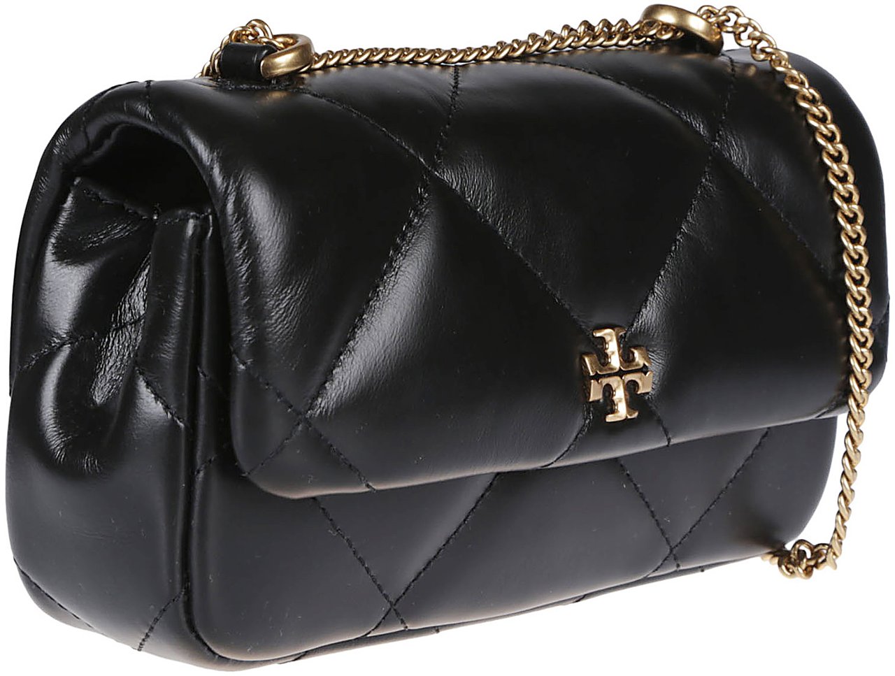 Tory Burch Kira Mini Flap Bag Black Zwart