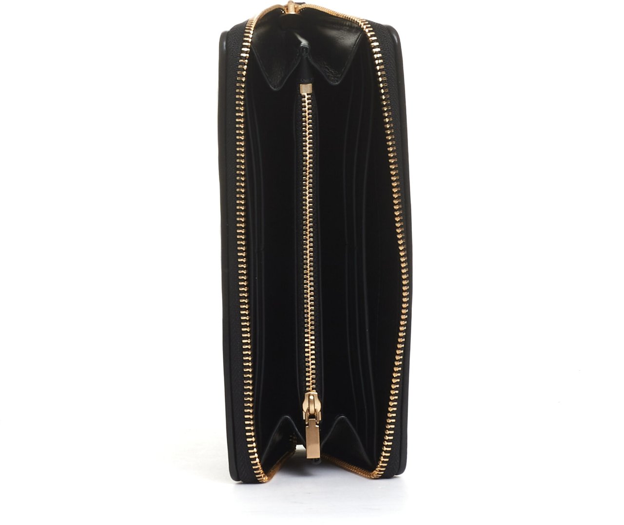 Tory Burch Portafoglio Zip Continental Nero Zwart