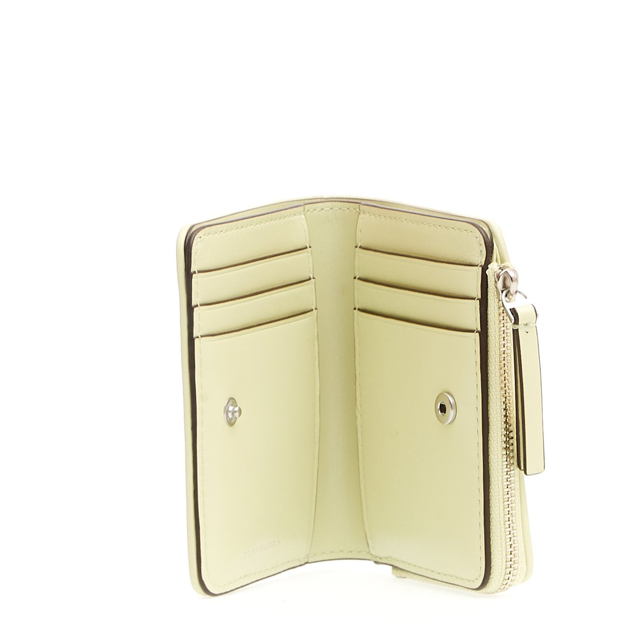 Tory Burch Bi-fold Portafoglio Verdino Groen