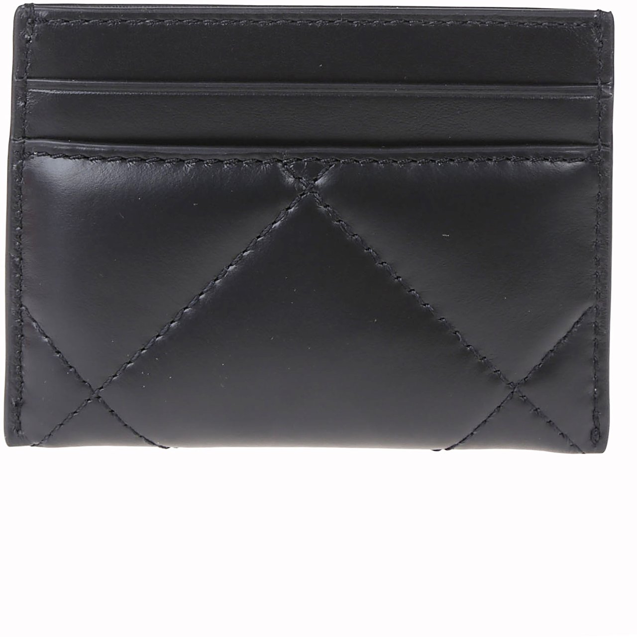 Tory Burch Kira Diamond Card Case Black Zwart