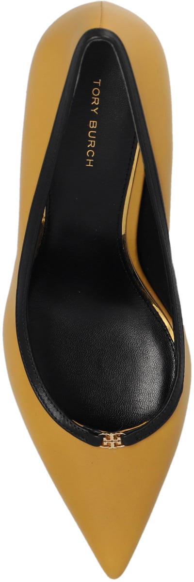 Tory Burch Double T Logo Pumps Bruin