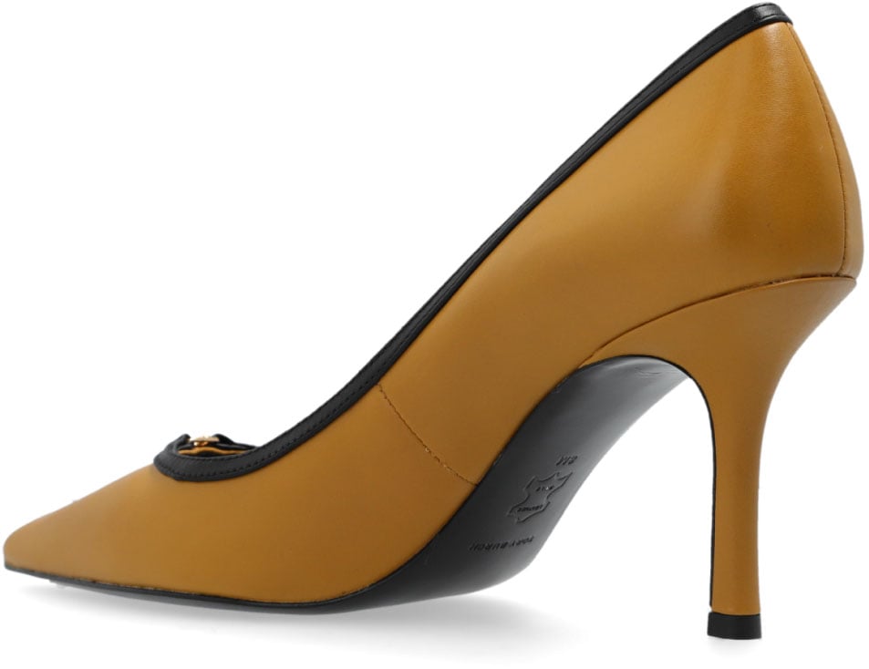 Tory Burch Double T Logo Pumps Bruin