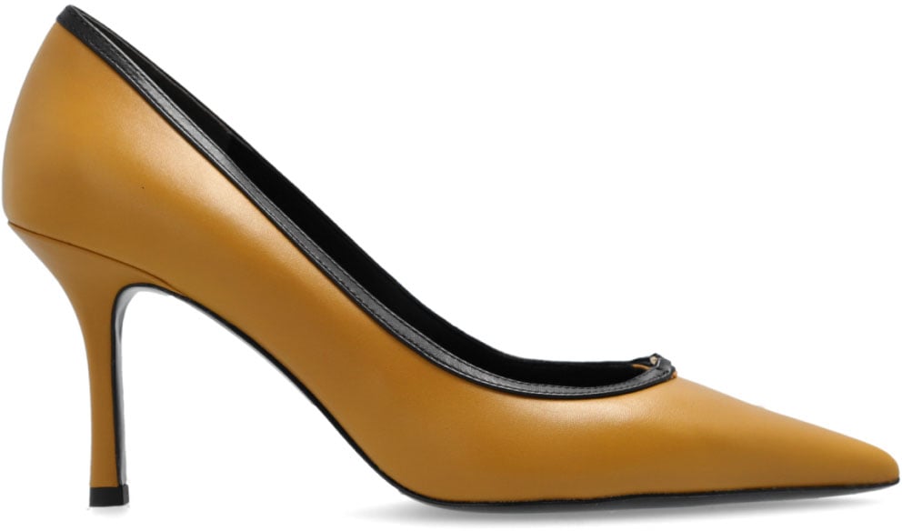 Tory Burch Double T Logo Pumps Bruin