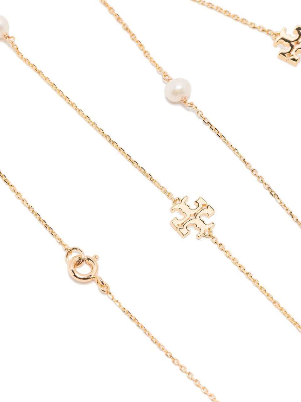 Tory Burch Bijoux Tory Goldpearl Goud
