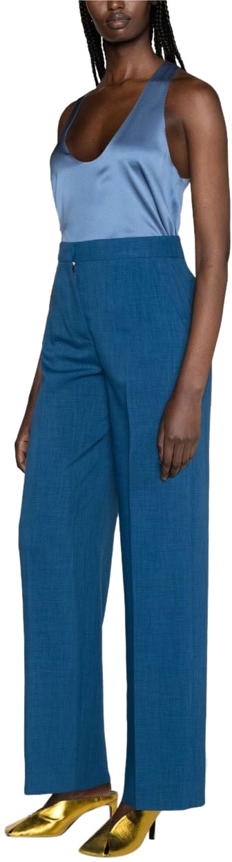 Tory Burch Trousers Blue Blauw