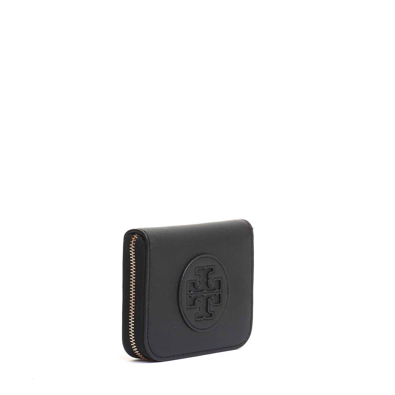 Tory Burch Small Zip Portafoglio Nero Zwart