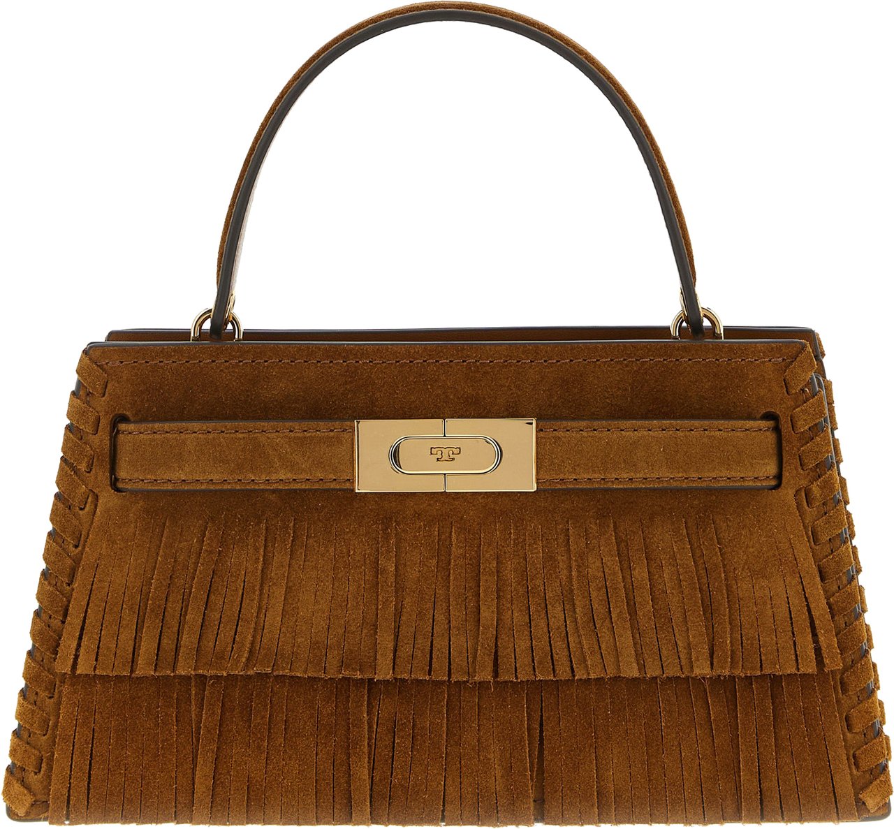 Tory Burch Brown Bovine Leather Handbag Bruin
