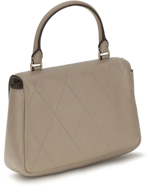 Tory Burch Beige Calf Leather Bos Taurus Wallet Beige