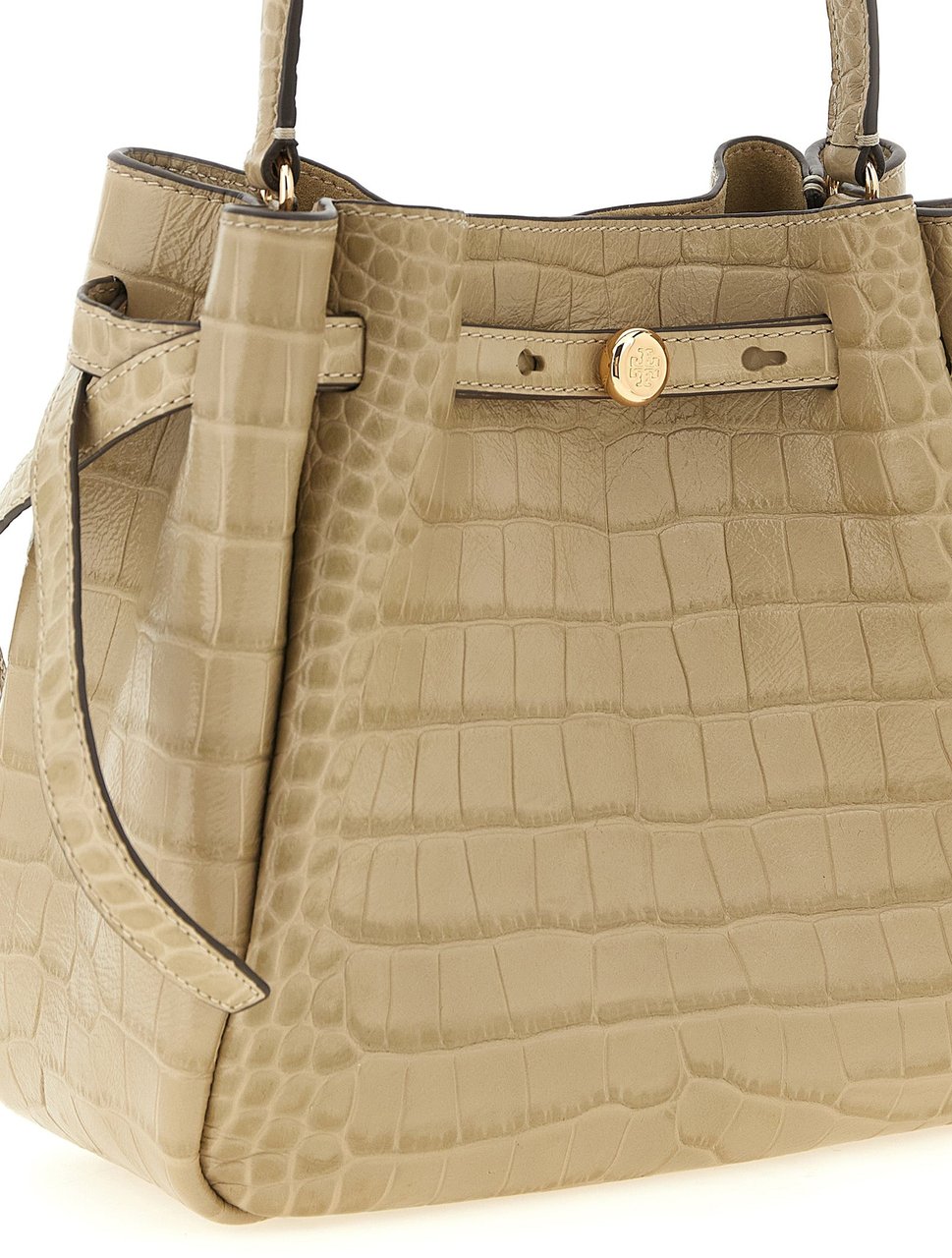 Tory Burch Beige Cowhide Shoulder Bag Beige