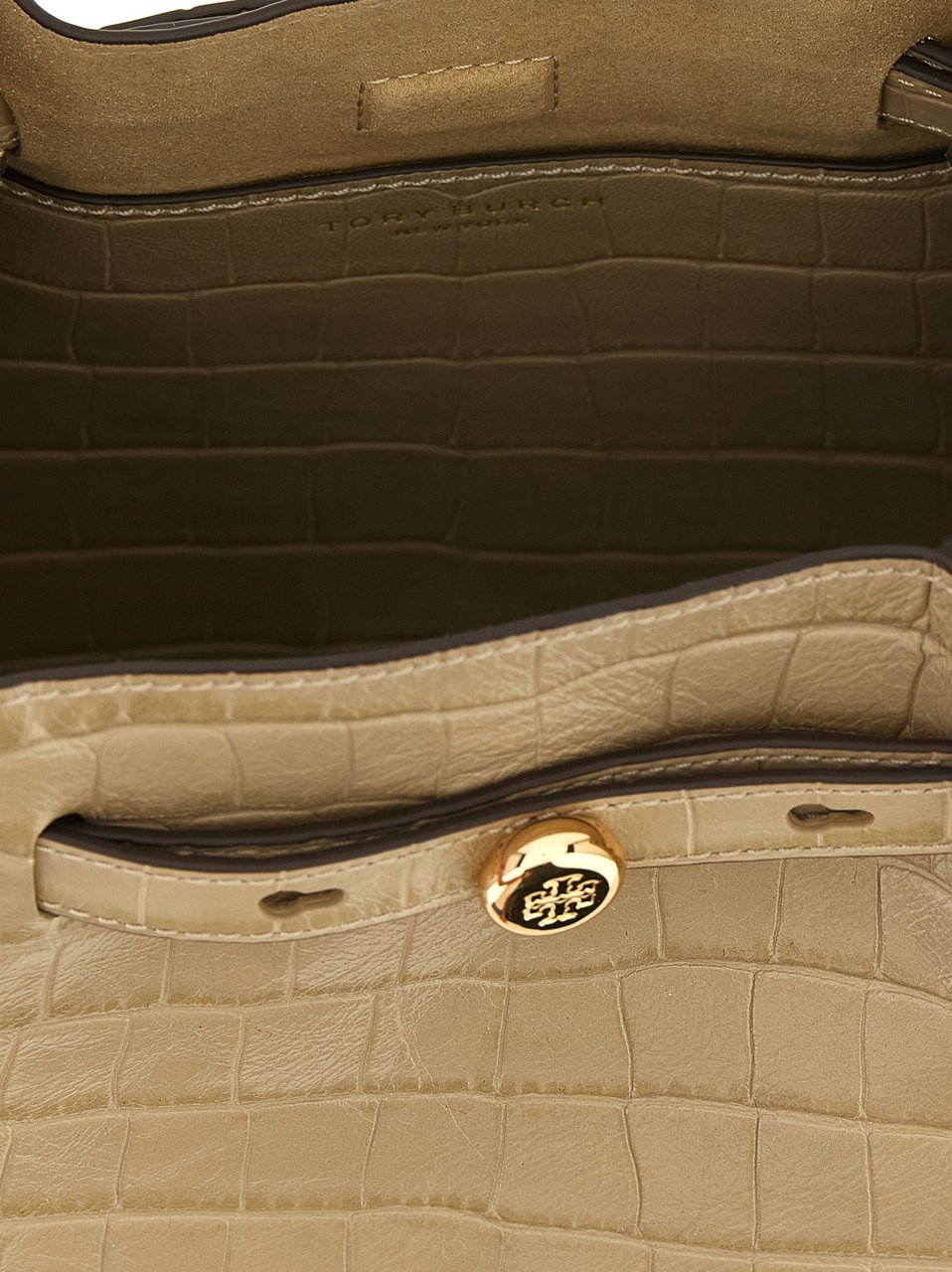 Tory Burch Beige Cowhide Shoulder Bag Beige
