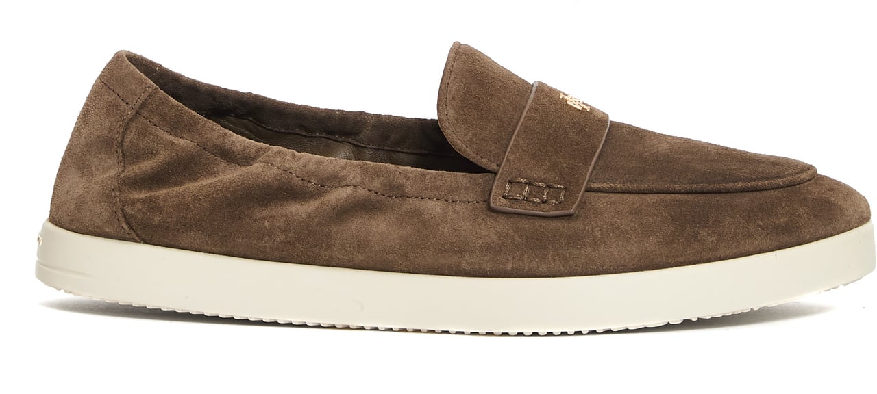 Tory Burch Mocassino Camoscio Palude Beige