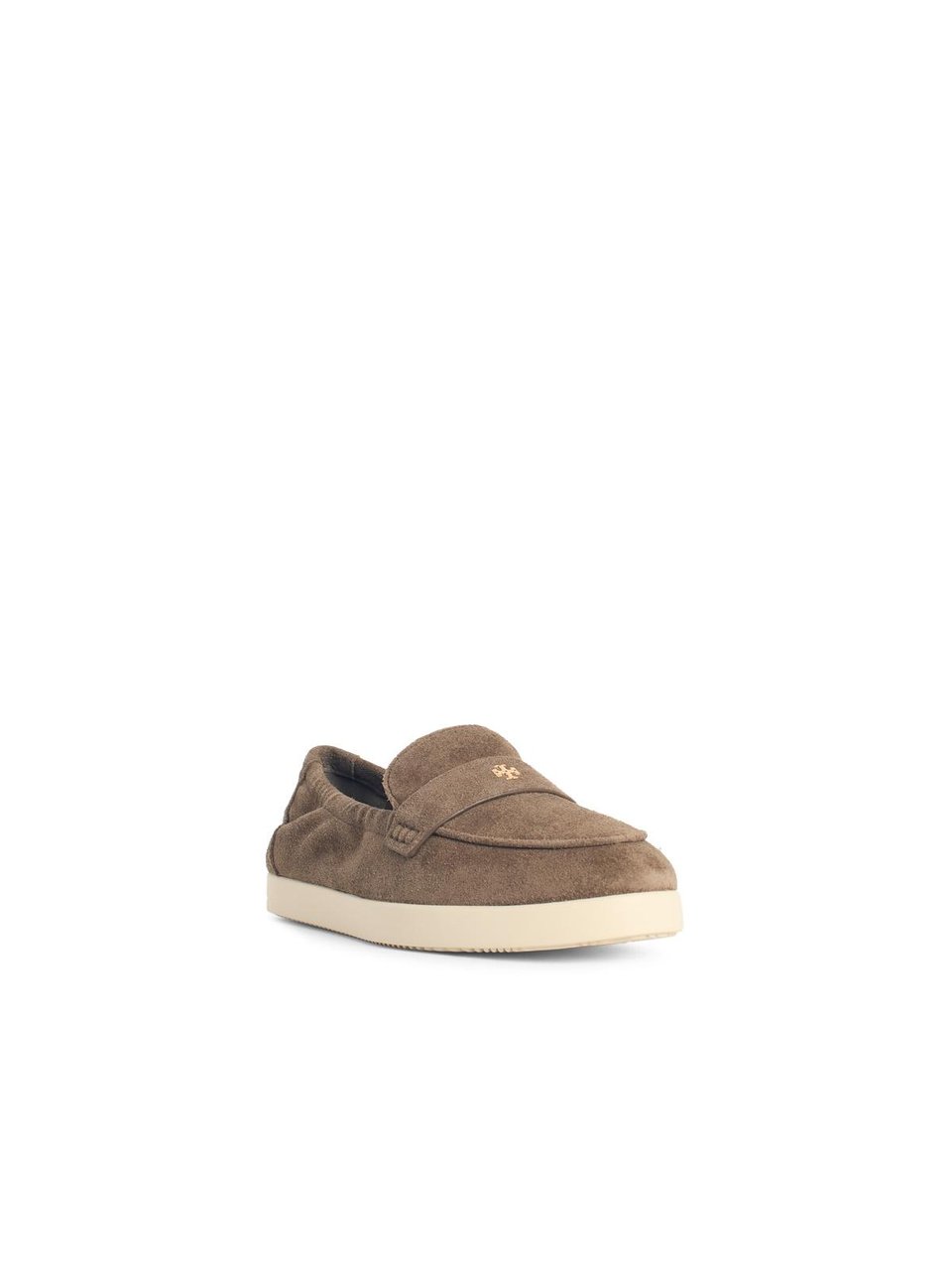 Tory Burch 'Sport Ballet' Brown Suede Loafers Bruin