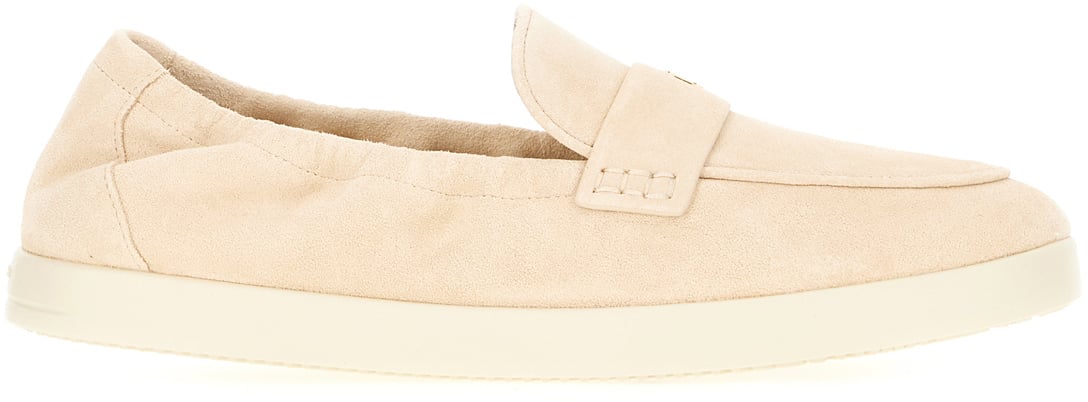 Tory Burch Tory Burch Sand suede Sport loafers Neutraal
