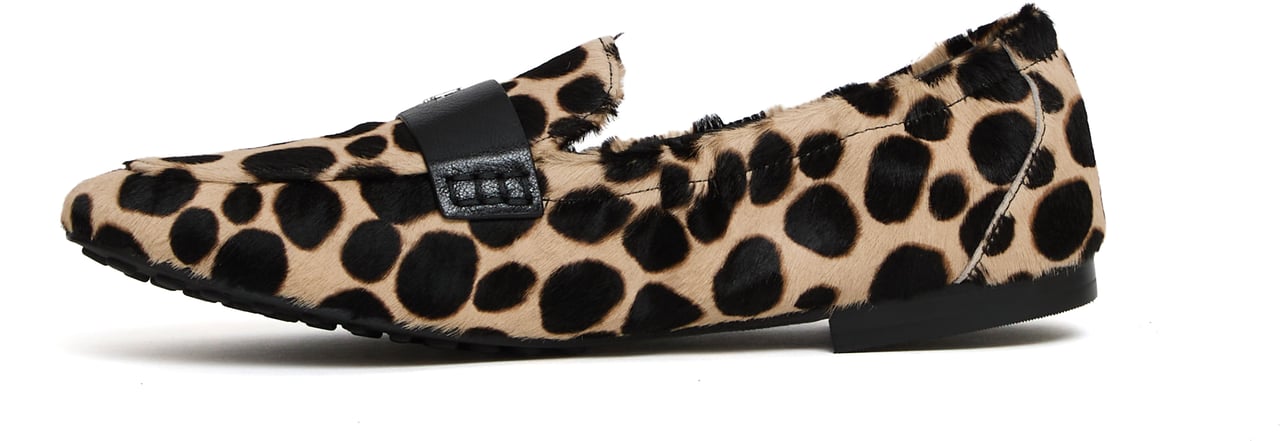 Tory Burch Ballerine Loafer Zwart