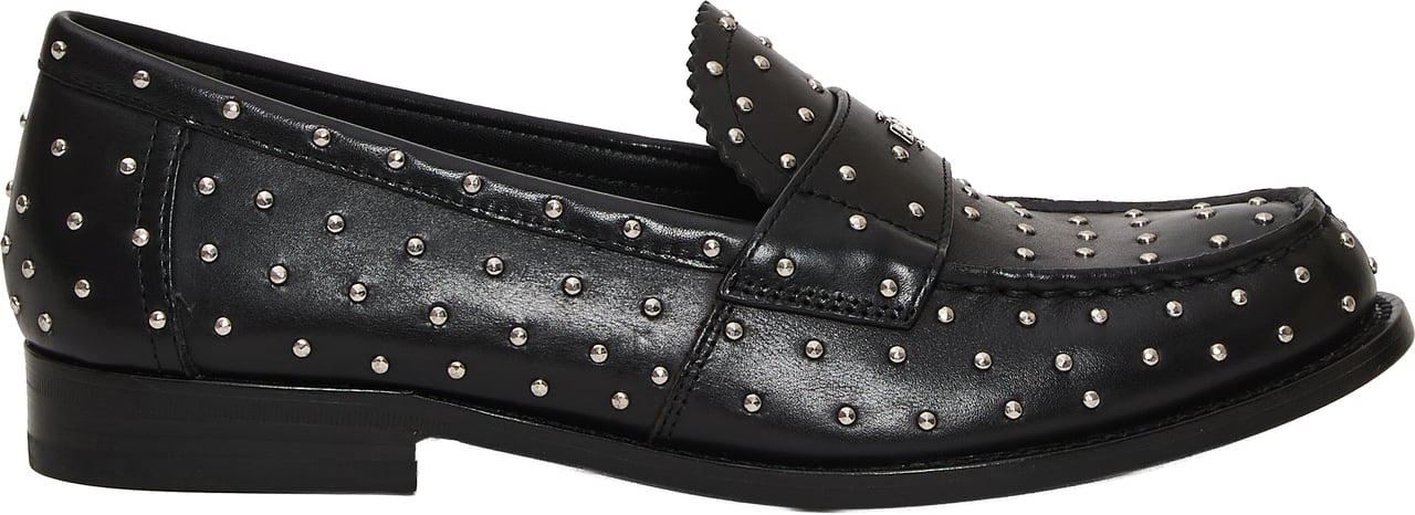 Tory Burch Classic Stud Loafer Black Zwart