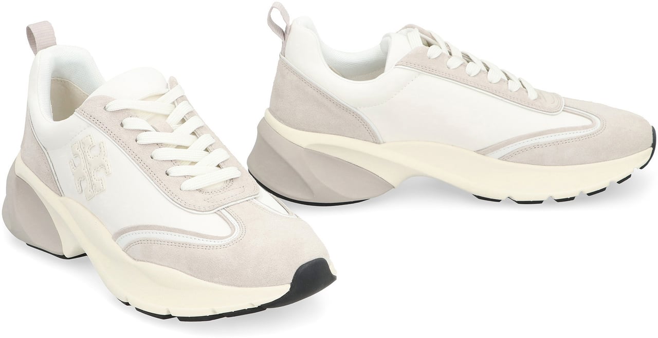 Tory Burch Good Luck Leather sneakers Wit