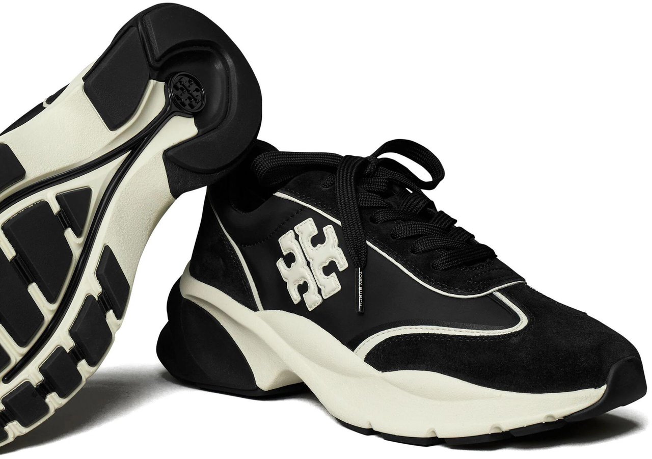 Tory Burch Good Luck Trainer Zwart