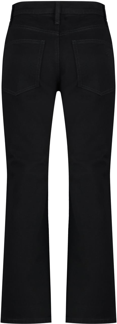 Tory Burch Cropped flared jeans Zwart