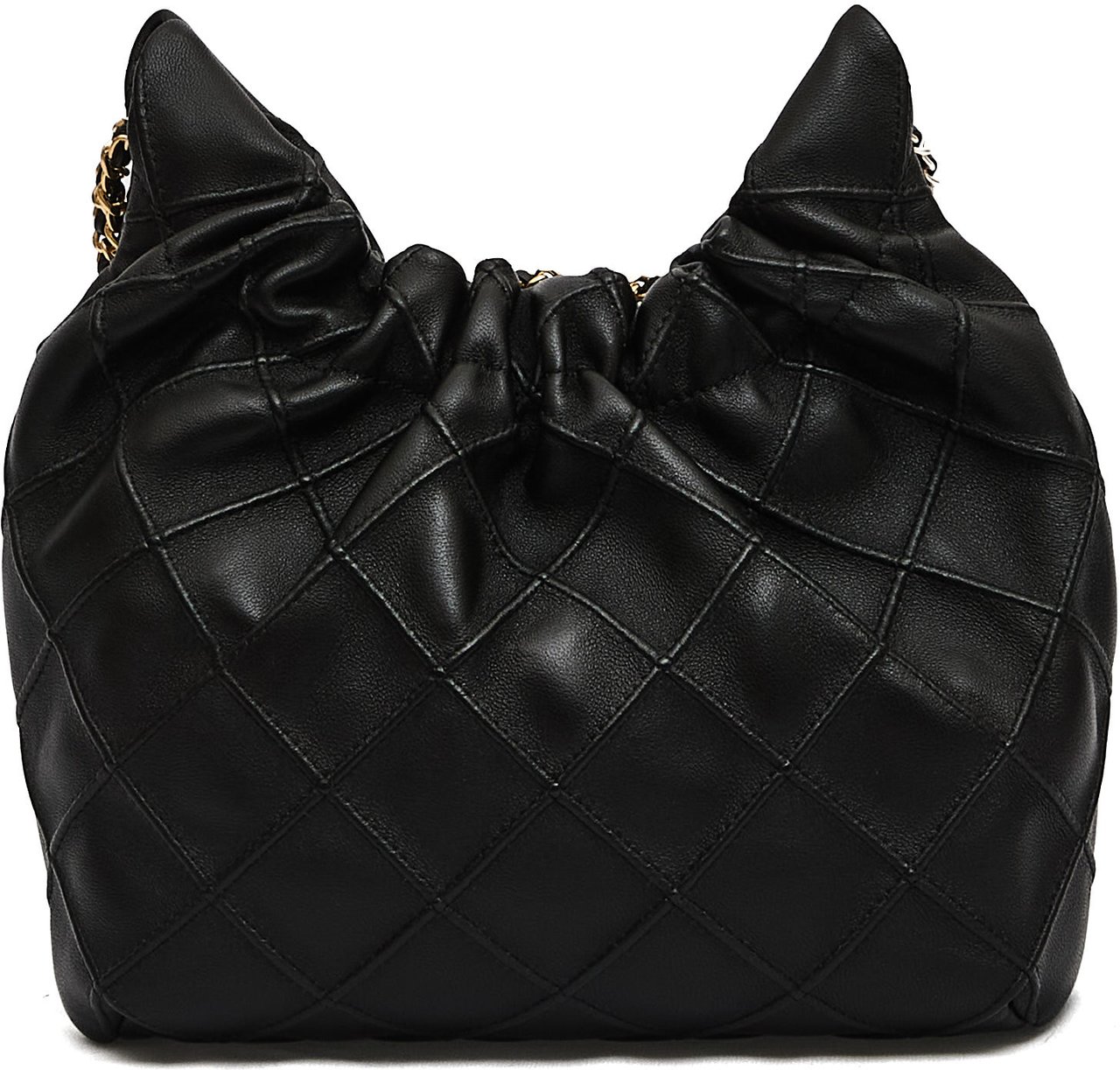 Tory Burch Mini Hobo Pelle Nera Zwart