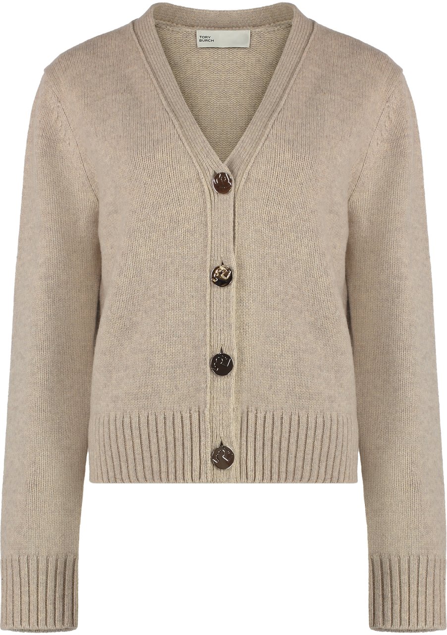 Tory Burch Wool cardigan Beige