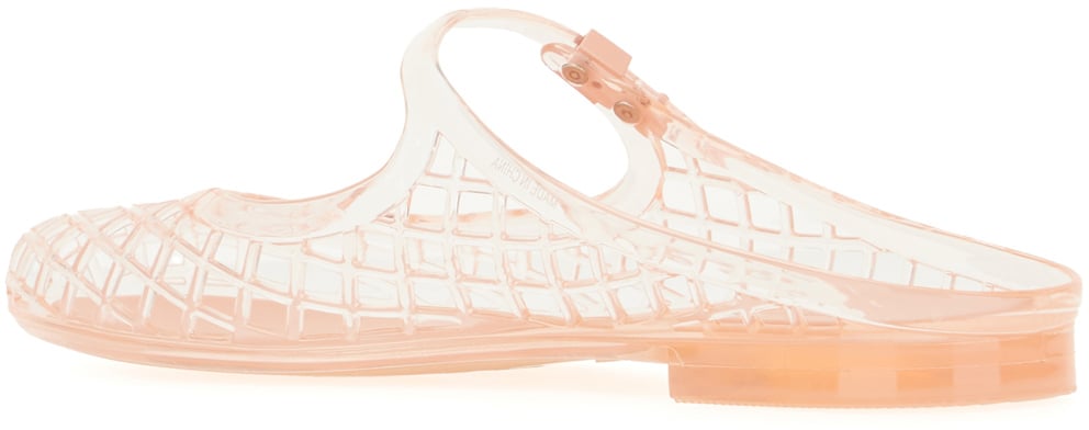 Tory Burch Pink rubber Jelly ballerinas Roze