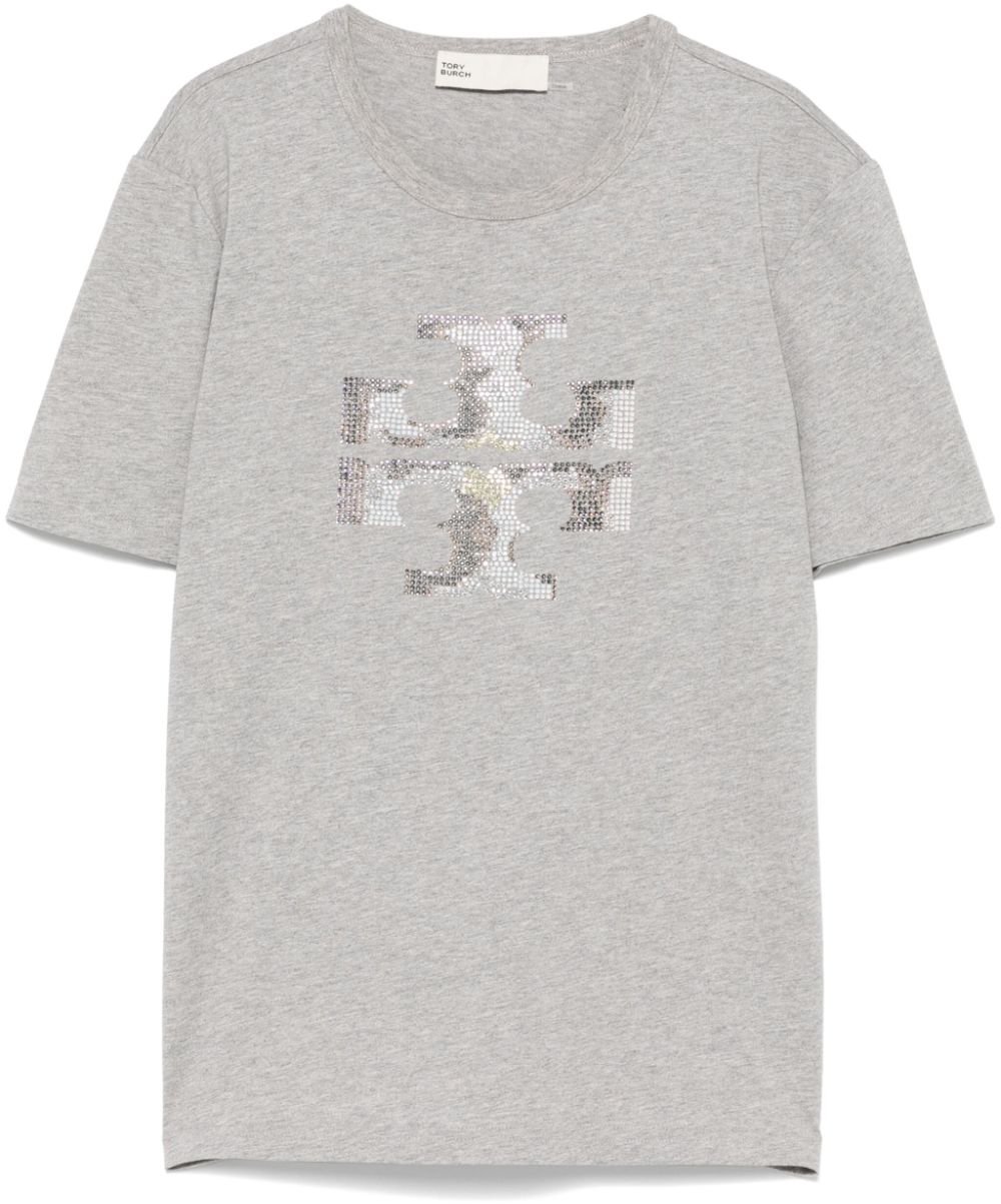 Tory Burch T-Shirts And Polos Grey Grijs