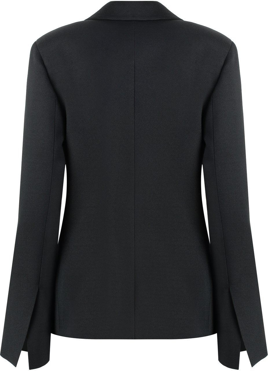 Tory Burch Crepe blazer Zwart